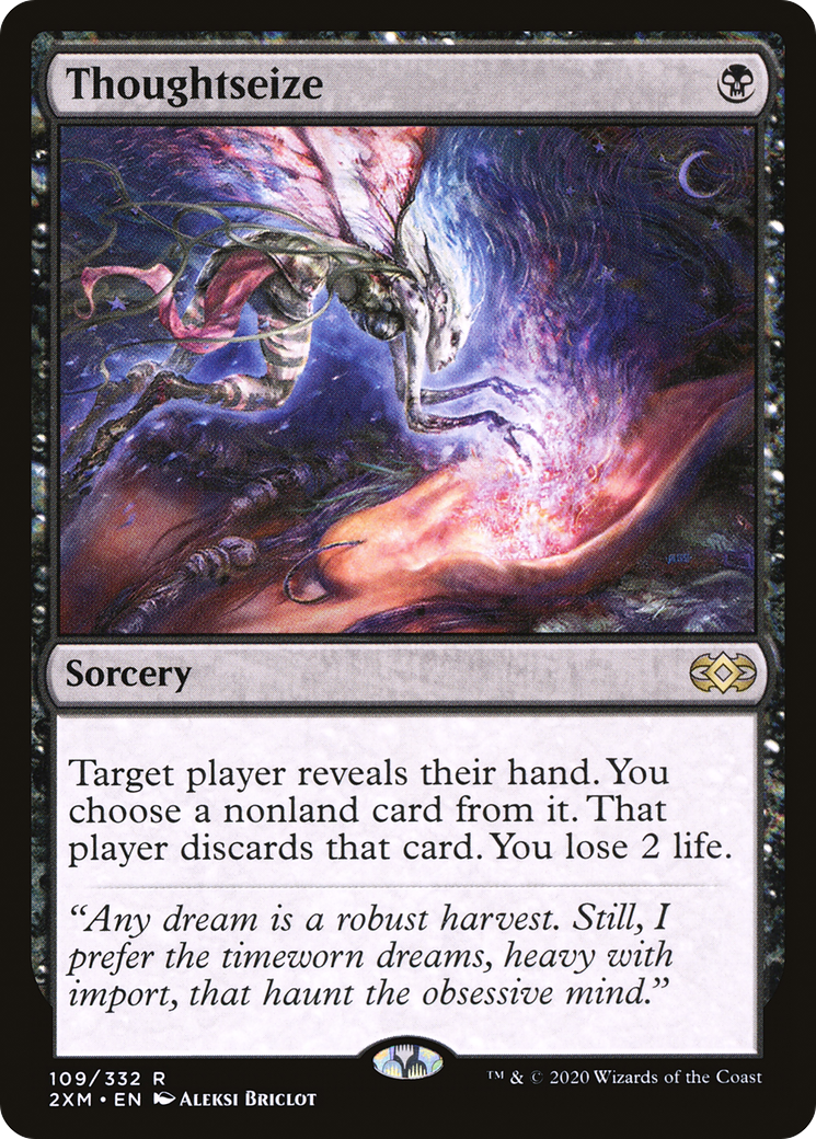 Image of Thoughtseize (2XM-109) - Double Masters