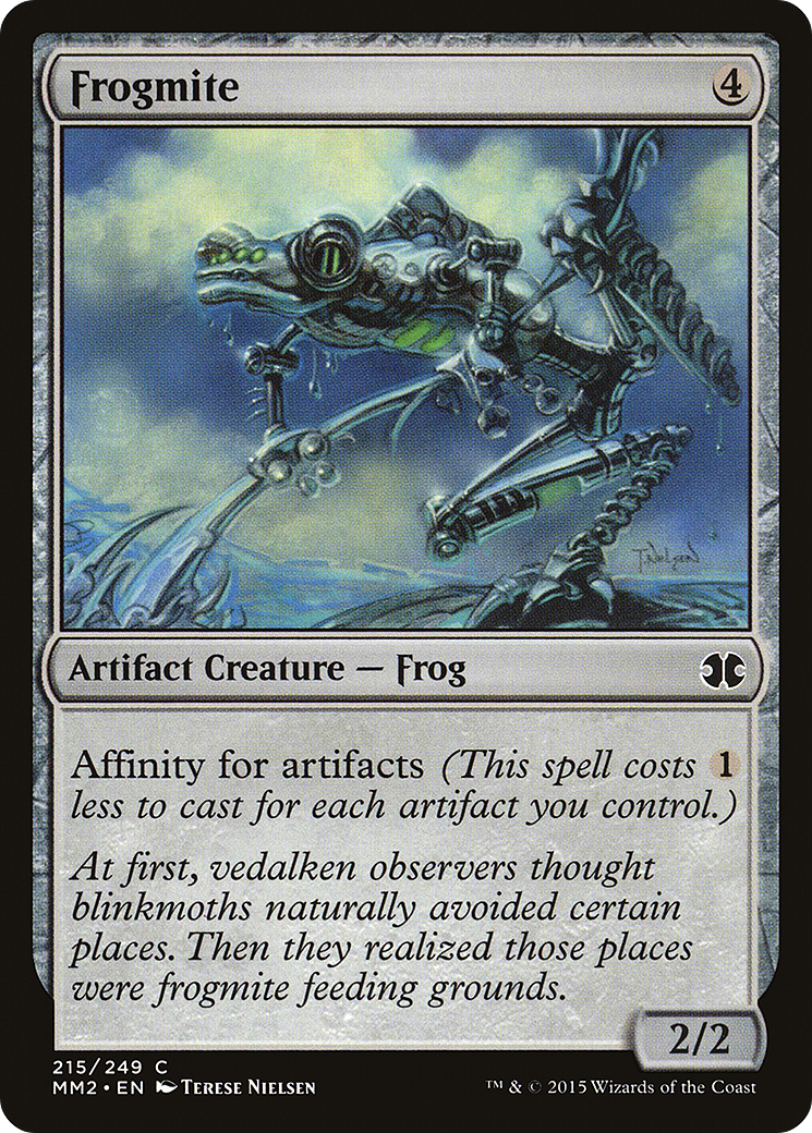 Image of Frogmite (MM2-215) - Modern Masters 2015 Foil