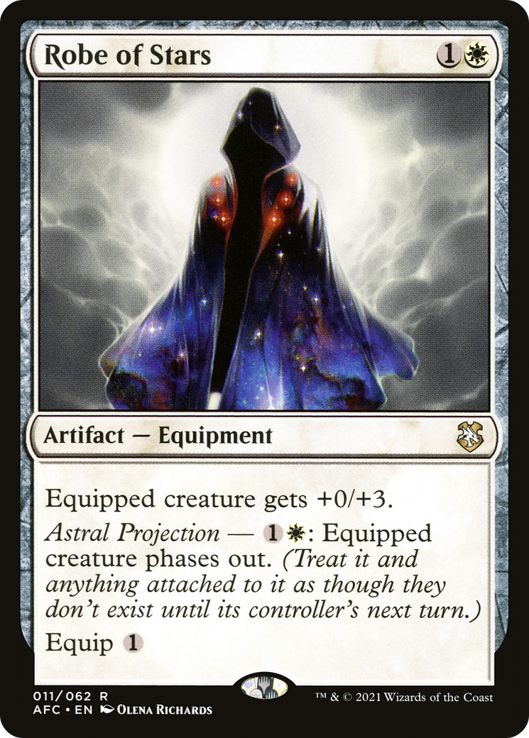 Image of Robe of Stars (AFC-011) - Forgotten Realms Commander