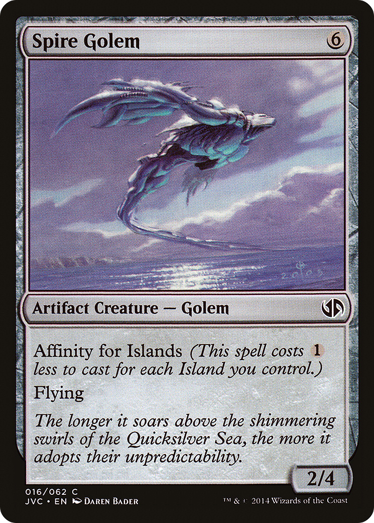 Image of Spire Golem (DD3-) - Duel Decks Anthology: Jace vs. Chandra
