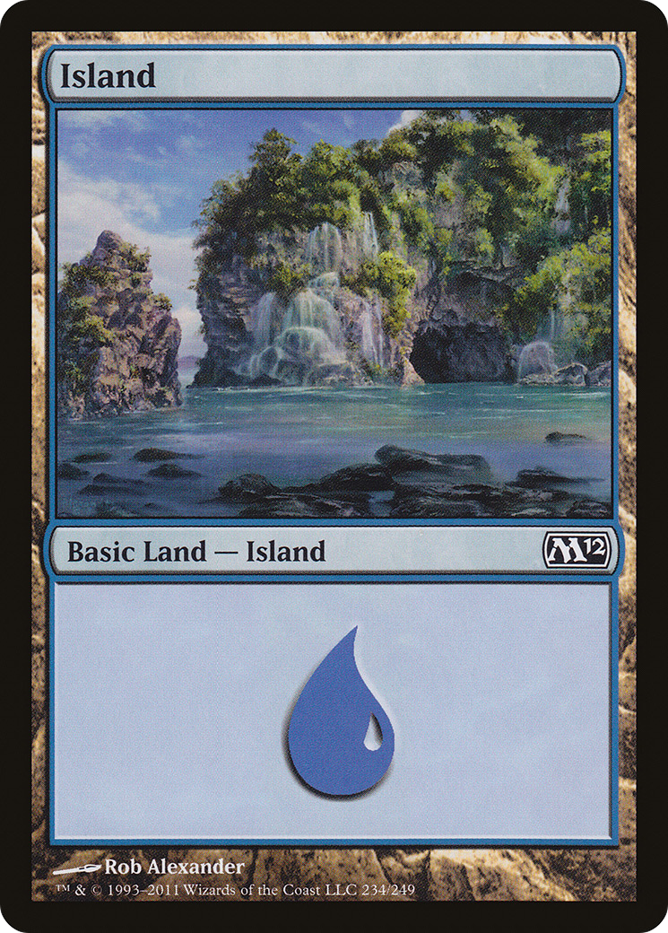 Image of Island (234) (M12-234) - Magic 2012