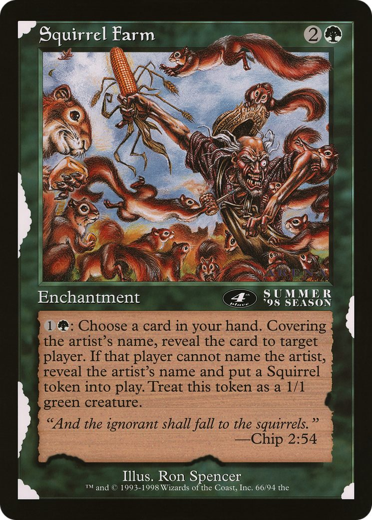 Image of Squirrel Farm (OLEP-050) - Oversized League Prizes
