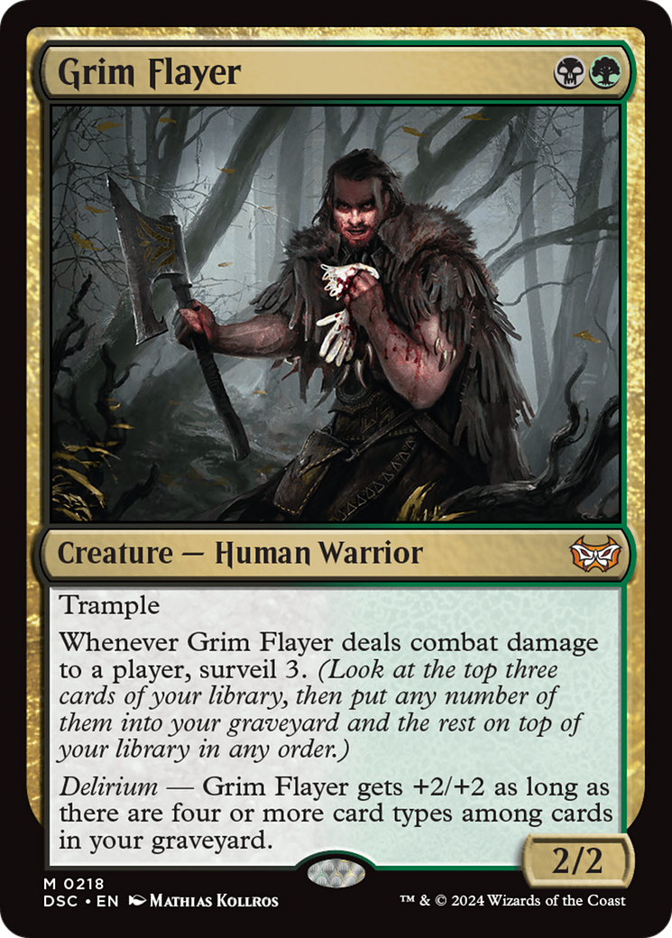Image of Grim Flayer (DSC-218) - Duskmourn: House of Horror Commander