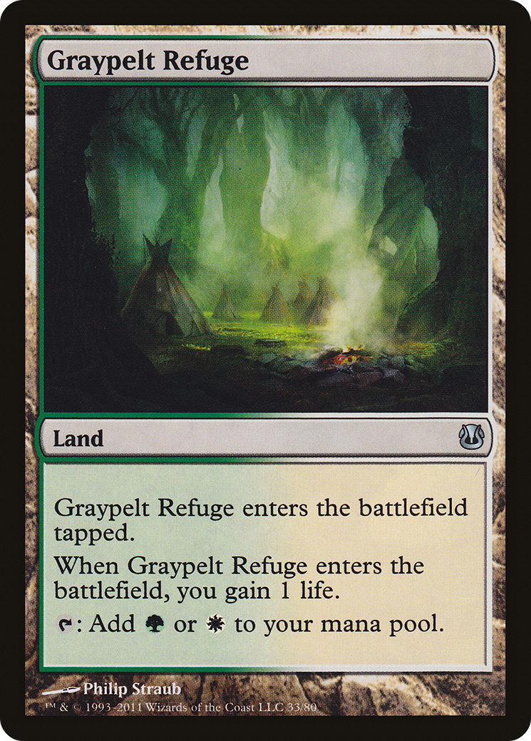 Image of Graypelt Refuge (DDH-033) - Duel Decks: Ajani vs. Nicol Bolas