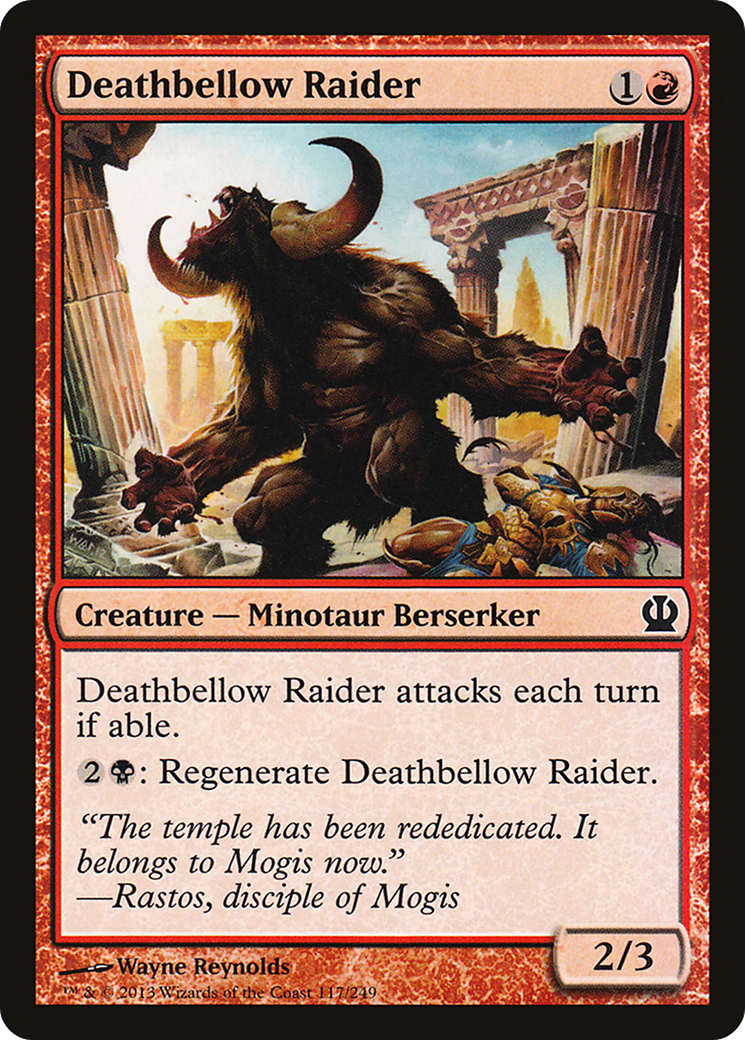 Image of Deathbellow Raider (THS-117) - Theros