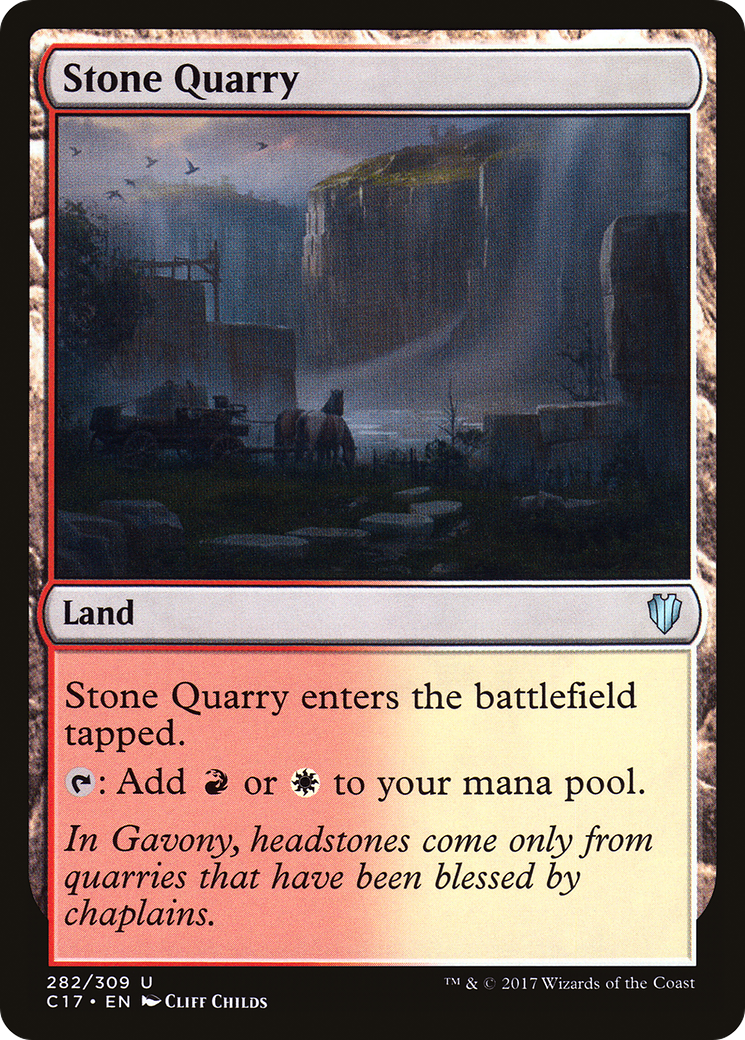 Image of Stone Quarry (C17-282) - Commander 2017