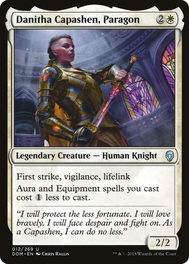 Image of Danitha Capashen, Paragon (DOM-012) - Dominaria Foil