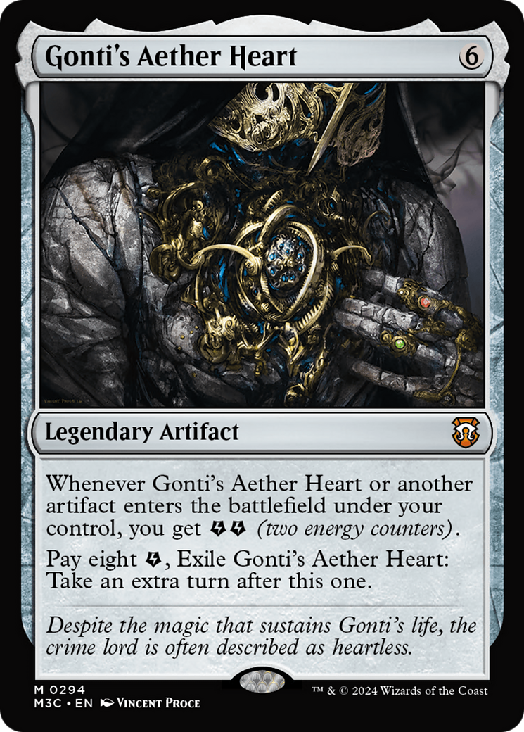 Image of Gonti's Aether Heart (M3C-294) - Modern Horizons 3 Commander