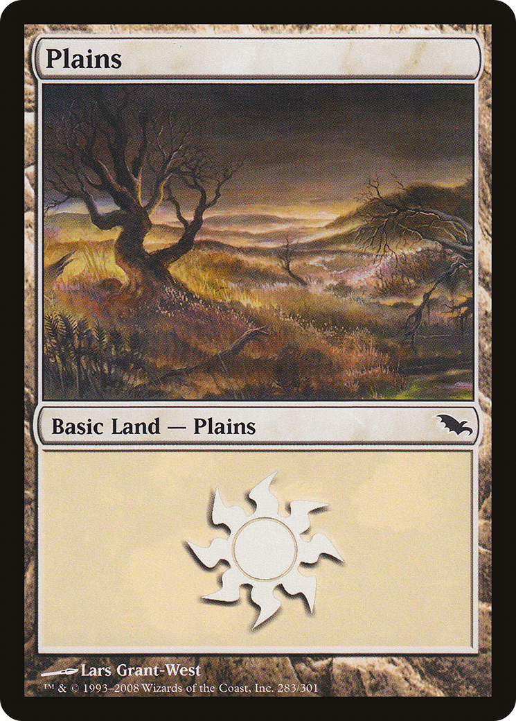 Image of Plains (283) (SHM-283) - Shadowmoor Foil