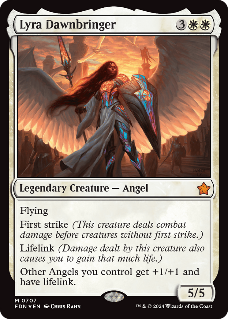 Image of Lyra Dawnbringer (FDN-707) - Foundations