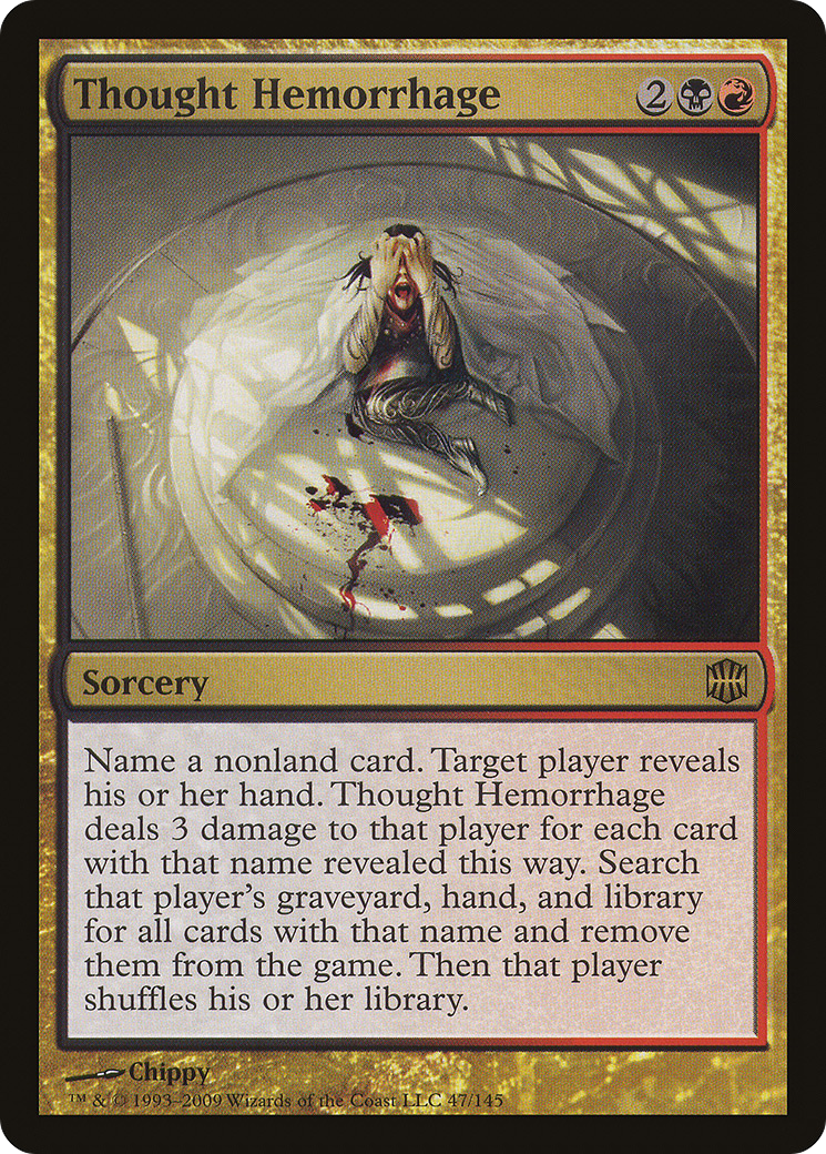 Image of Thought Hemorrhage (ARB-047) - Alara Reborn Foil
