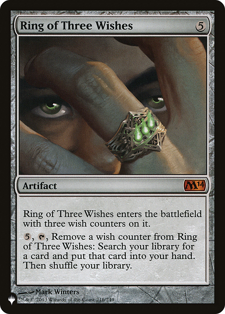 Image of Ring of Three Wishes (LIST-M14-216) - The List