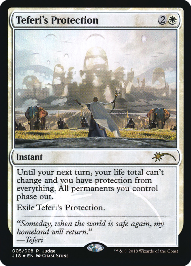 Image of Teferi's Protection (J18) (JDG-005) - Judge Gift Cards 2018 Foil