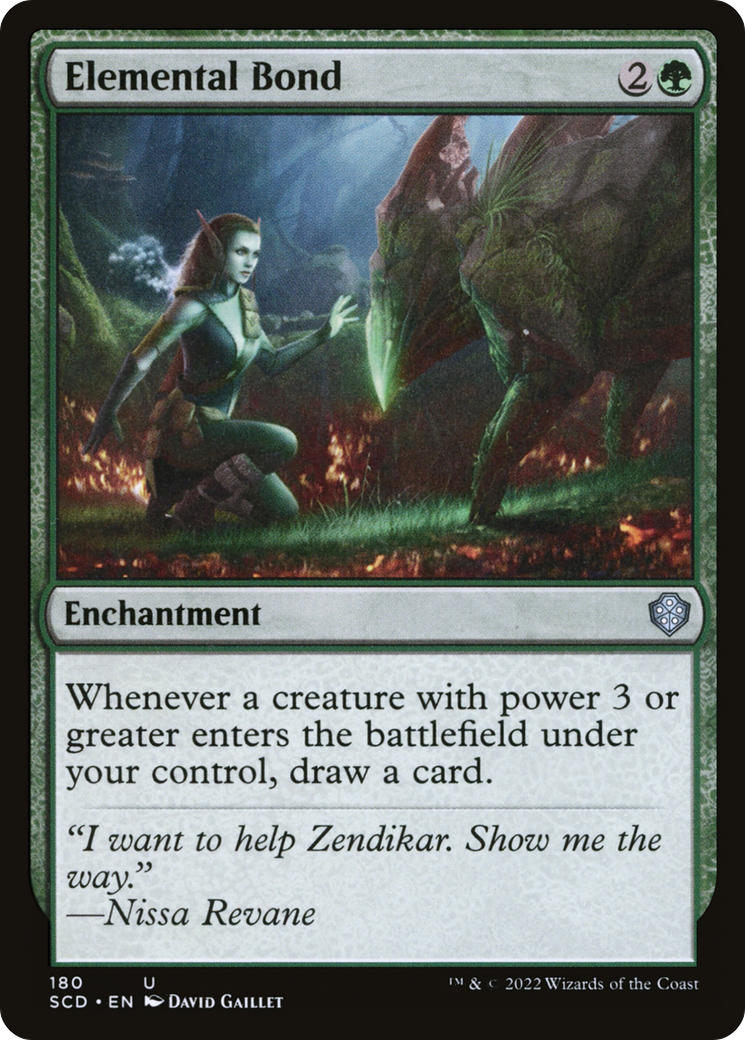 Image of Elemental Bond (SCD-180) - Starter Commander Decks