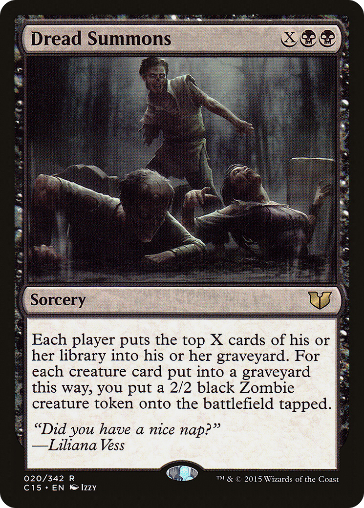 Image of Dread Summons (C15-020) - Commander 2015