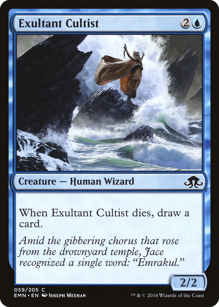 Image of Exultant Cultist (EMN-059) - Eldritch Moon