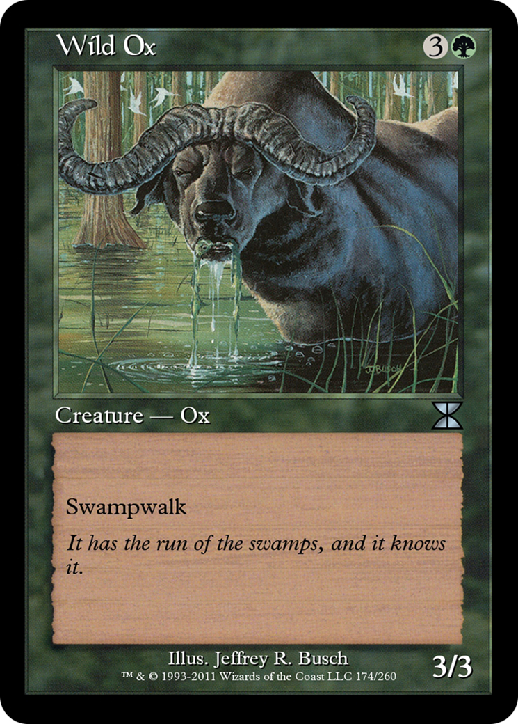 Image of Wild Ox (ME4-174) - Masters Edition IV Foil