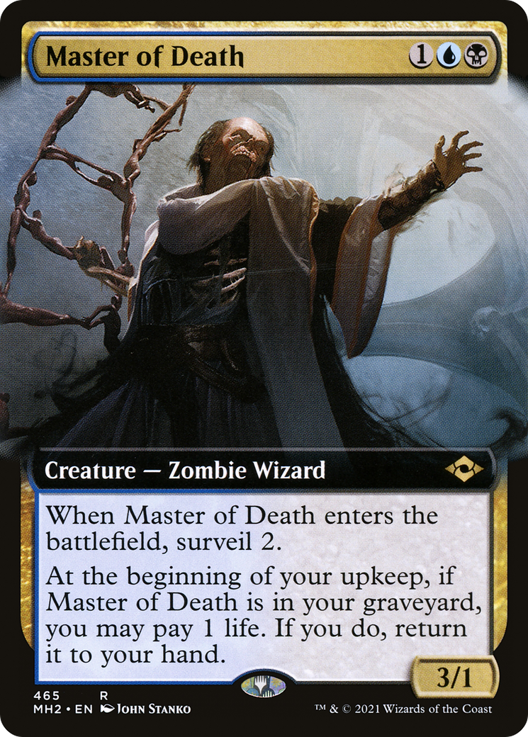 Image of Master of Death (Extended Art) (MH2-465) - Modern Horizons 2: (Extended Art)