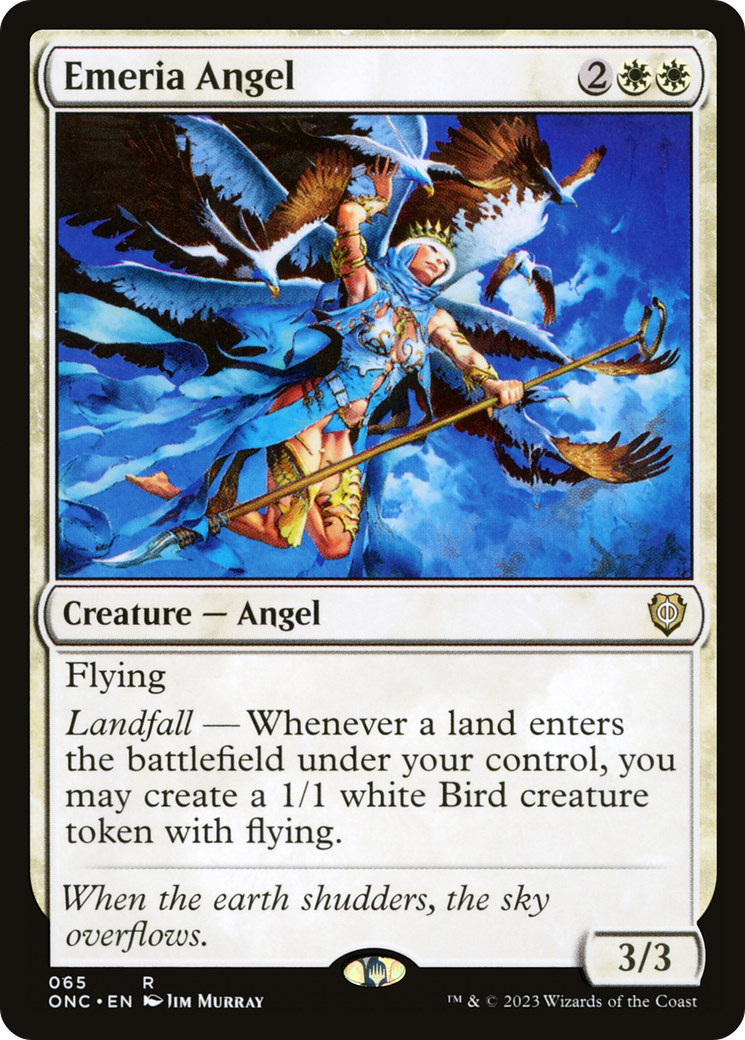 Image of Emeria Angel (ONC-065) - Phyrexia: All Will Be One Commander