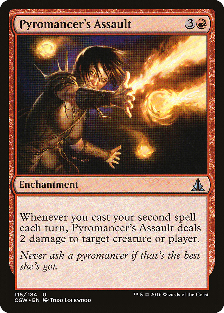 Image of Pyromancer's Assault (OGW-115) - Oath of the Gatewatch Foil