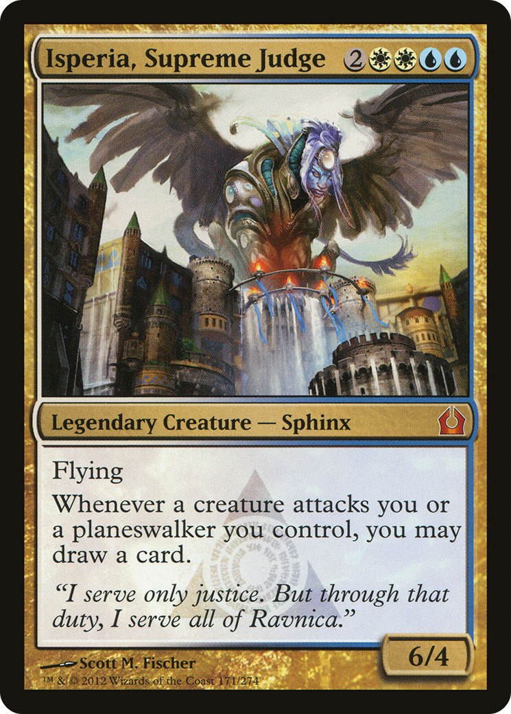 Image of Isperia, Supreme Judge (RTR-171) - Return to Ravnica