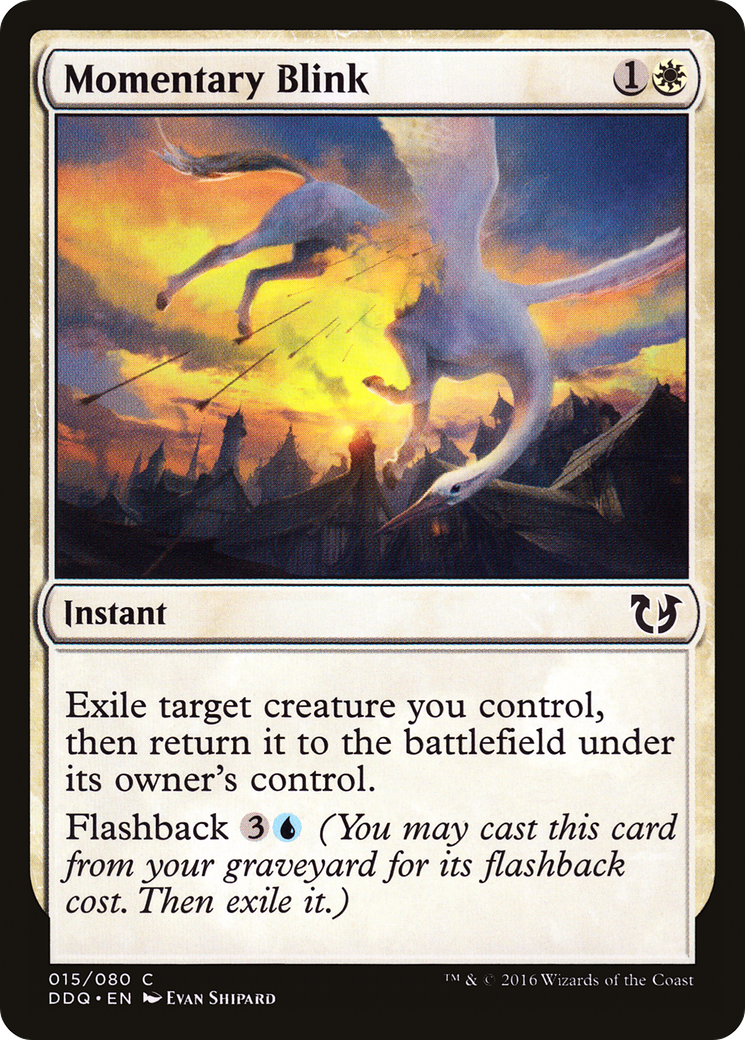 Image of Momentary Blink (DDQ-015) - Duel Decks: Blessed vs. Cursed