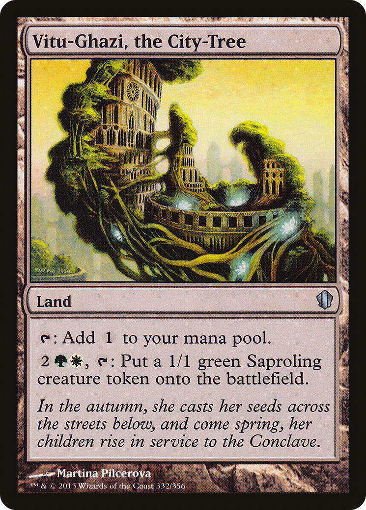 Image of Vitu-Ghazi, the City-Tree (C13-332) - Commander 2013