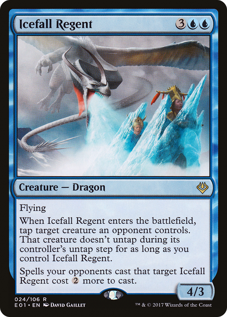 Image of Icefall Regent (AC2-024) - Archenemy: Nicol Bolas