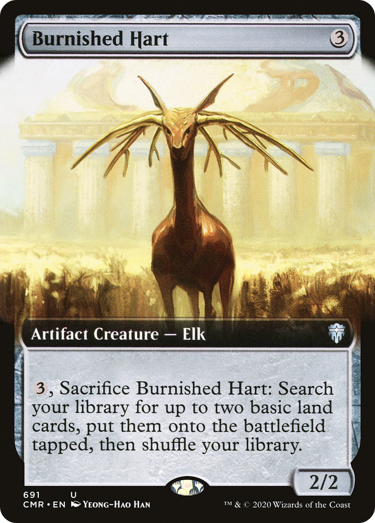 Image of Burnished Hart (Extended Art) (CMR-691) - Commander Legends: (Extended Art) Foil