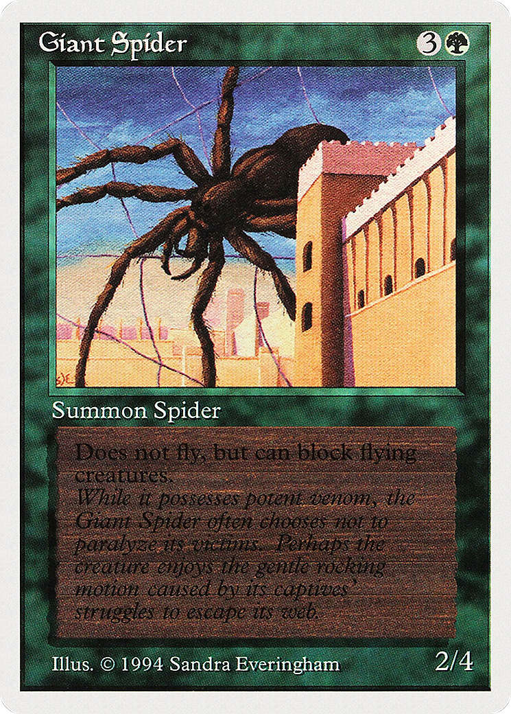 Image of Giant Spider (SUM-200) - Summer Magic / Edgar