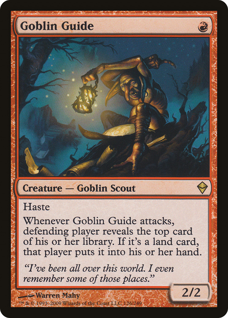 Image of Goblin Guide (ZEN-126) - Zendikar Foil
