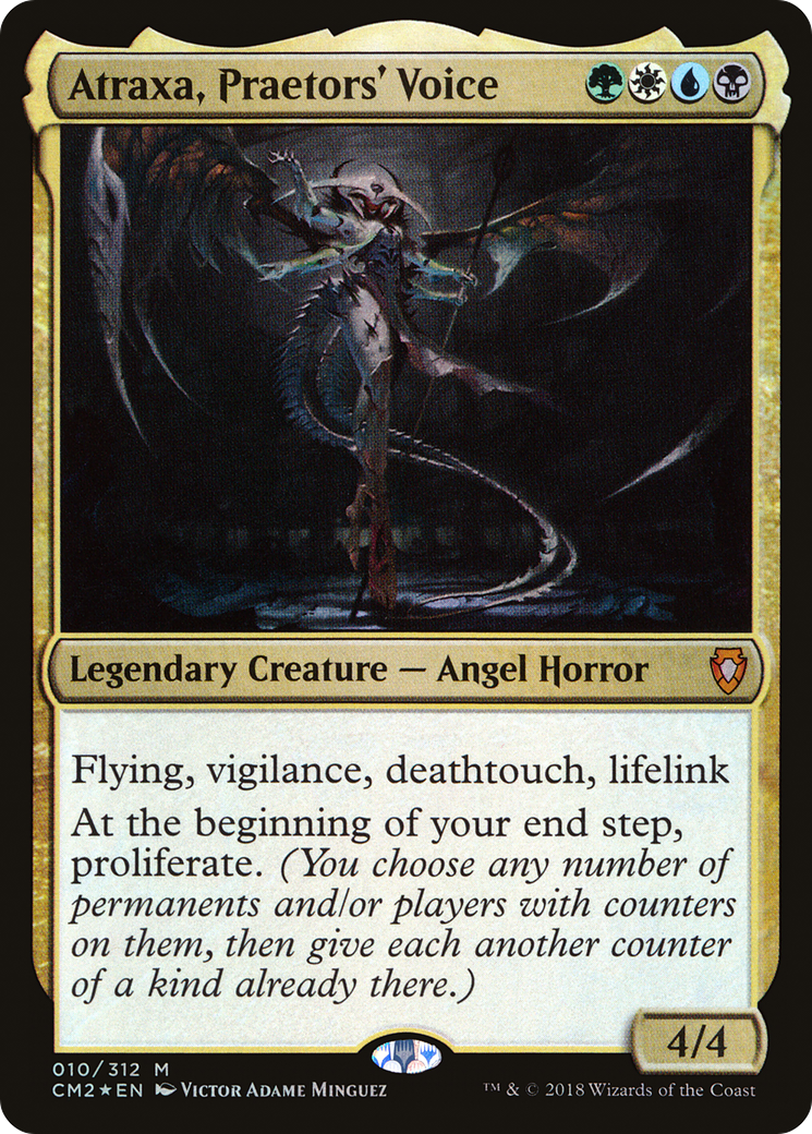 Image of Atraxa, Praetors' Voice (CM2-010) - Commander Anthology Volume II Foil