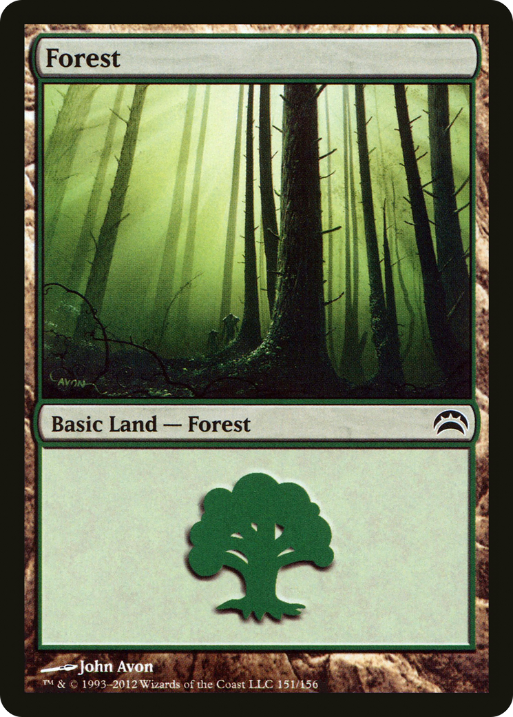 Image of Forest (151) (PC2-151) - Planechase 2012