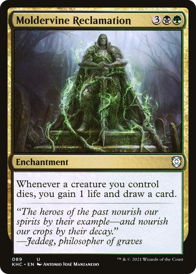 Image of Moldervine Reclamation (KHC-089) - Kaldheim Commander