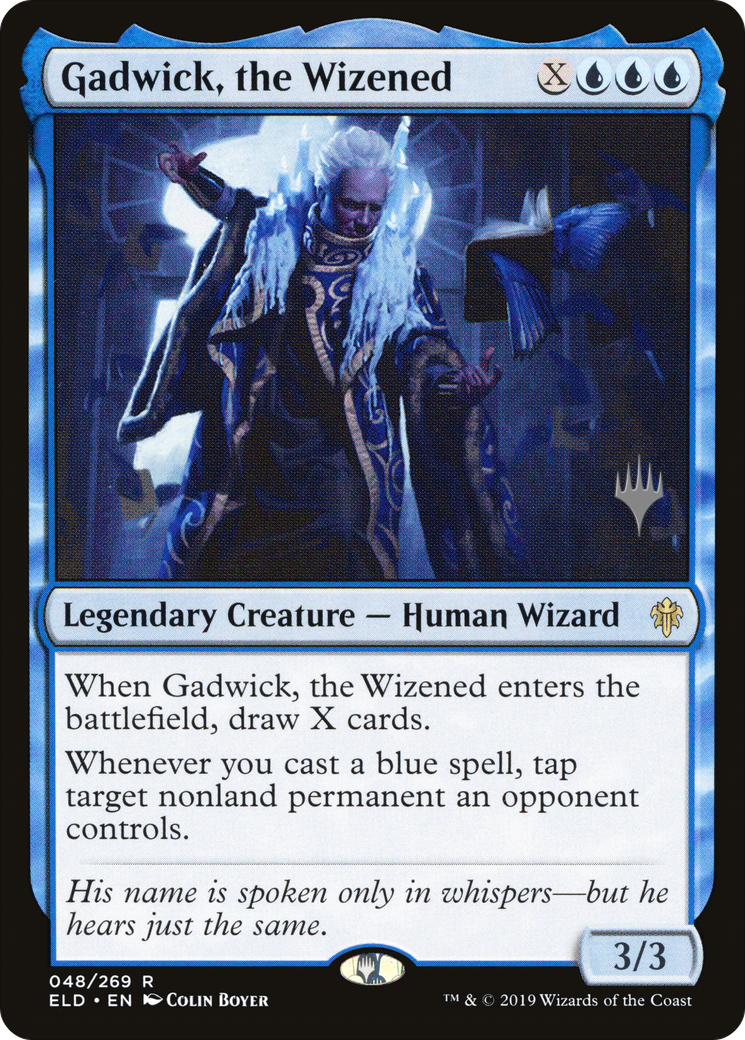 Image of Gadwick, the Wizened (PPELD-48P) - Throne of Eldraine Promos
