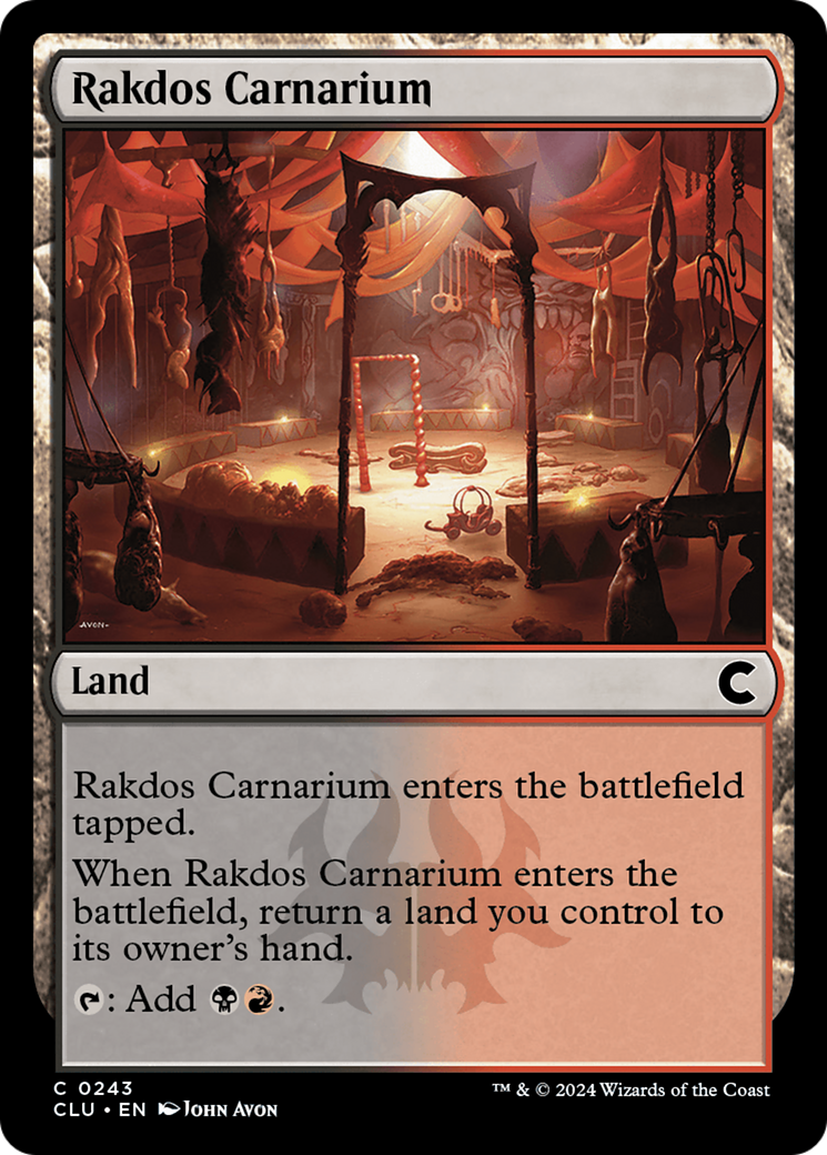 Image of Rakdos Carnarium (CLU-243) - Ravnica: Clue Edition