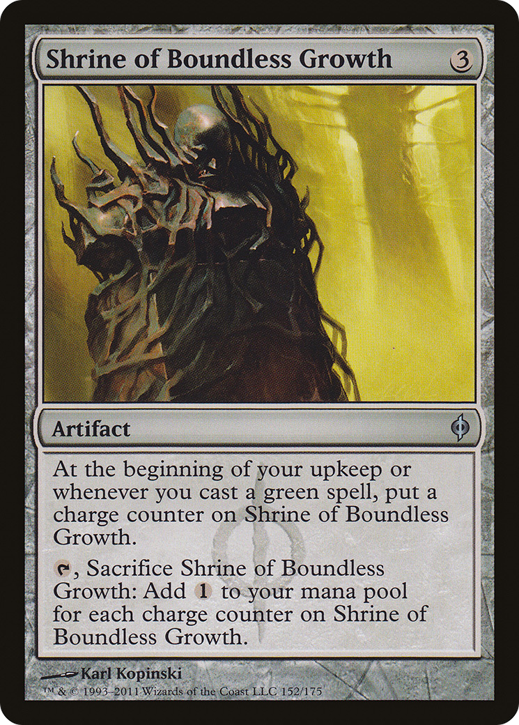 Image of Shrine of Boundless Growth (NPH-152) - New Phyrexia