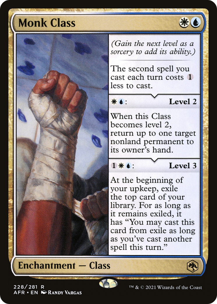 Image of Monk Class (AFR-228) - Adventures in the Forgotten Realms
