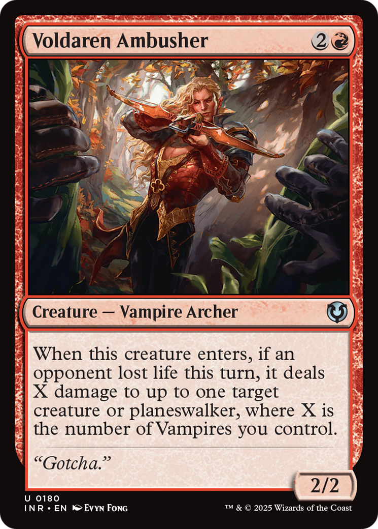 Image of Voldaren Ambusher (INR-180) - Innistrad Remastered