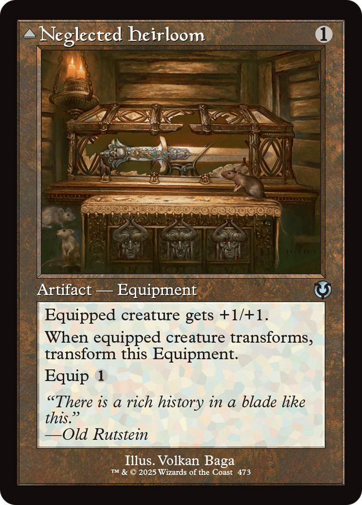 Image of Neglected Heirloom (Retro Frame) (INR-473) - Innistrad Remastered Foil
