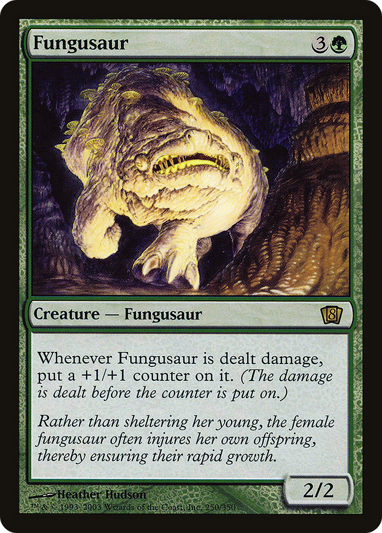 Image of Fungusaur (8ED-250) - 8th Edition Foil