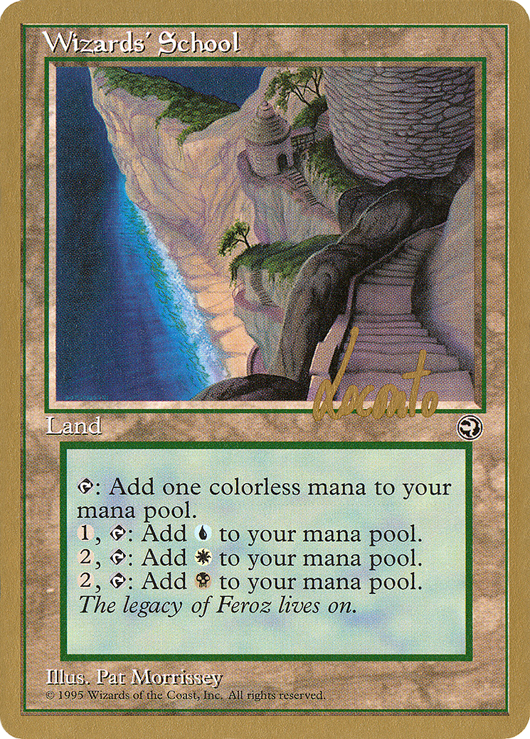 Image of Wizards' School - 1996 Michael Loconto (HML) (WCD-) - Pro Tour Collector Set