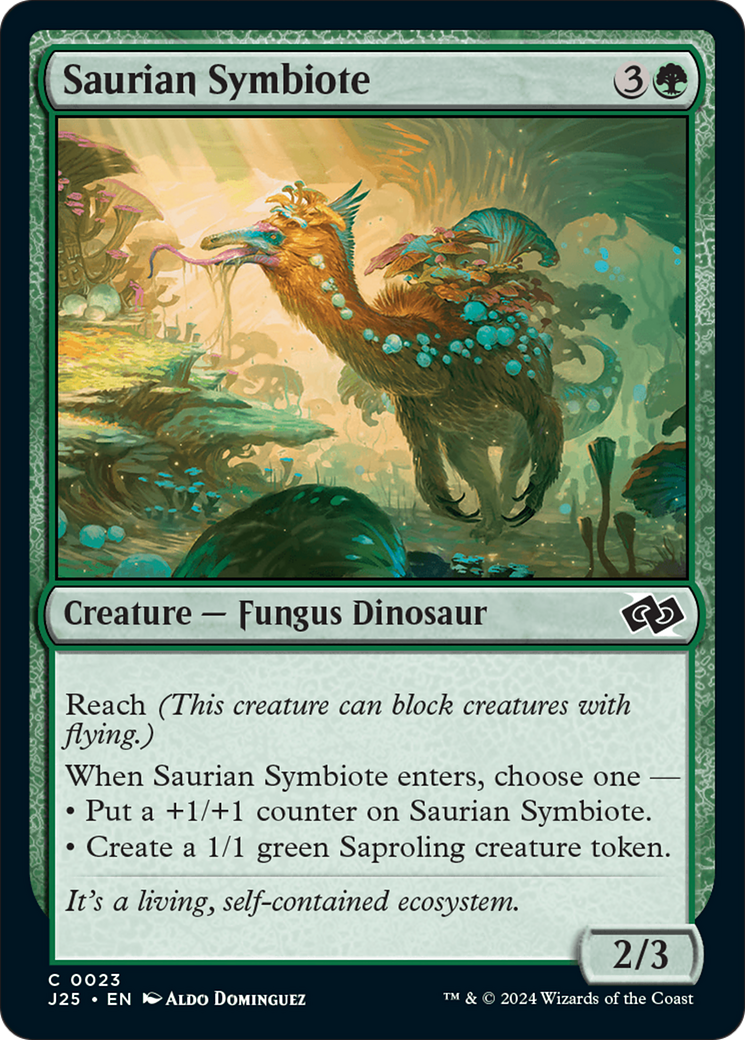 Image of Saurian Symbiote (J25-023) - Foundations Jumpstart