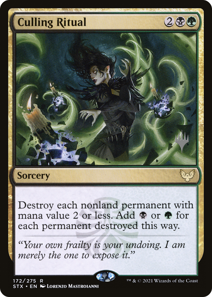 Image of Culling Ritual (PPSTX-172P) - Strixhaven: School of Mages Promos