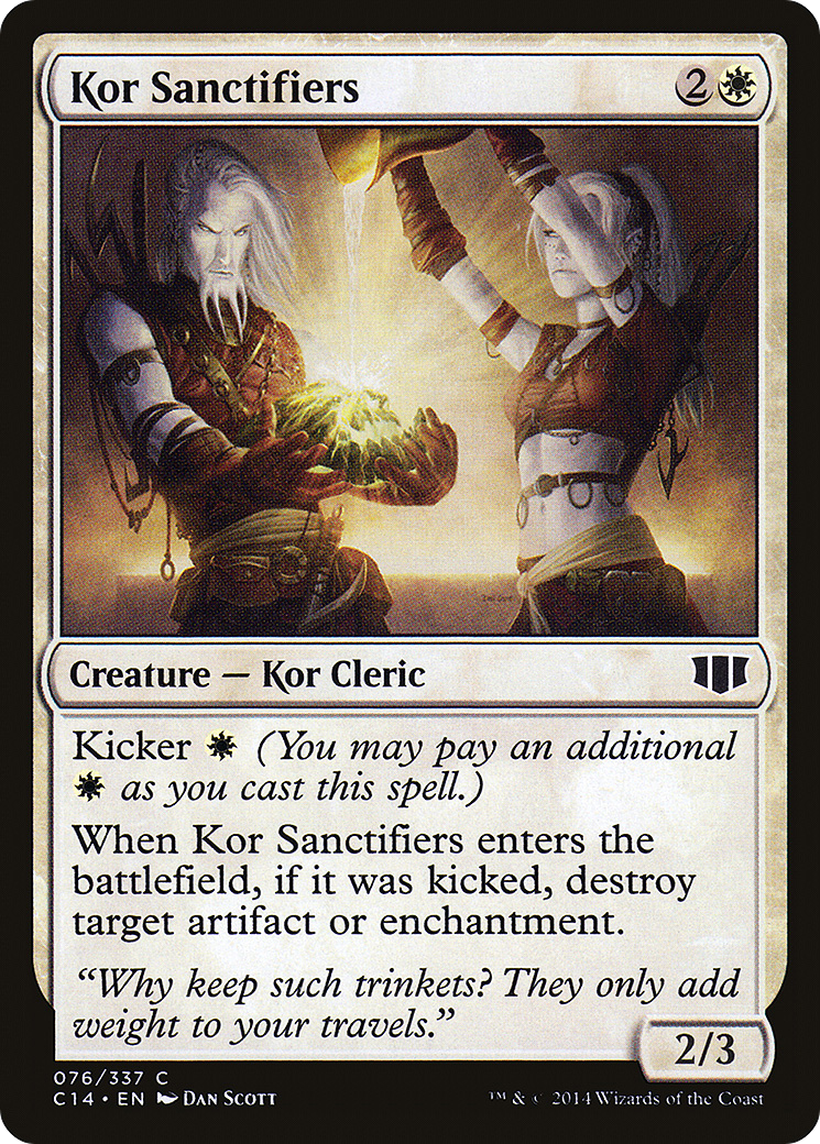 Image of Kor Sanctifiers (C14-076) - Commander 2014