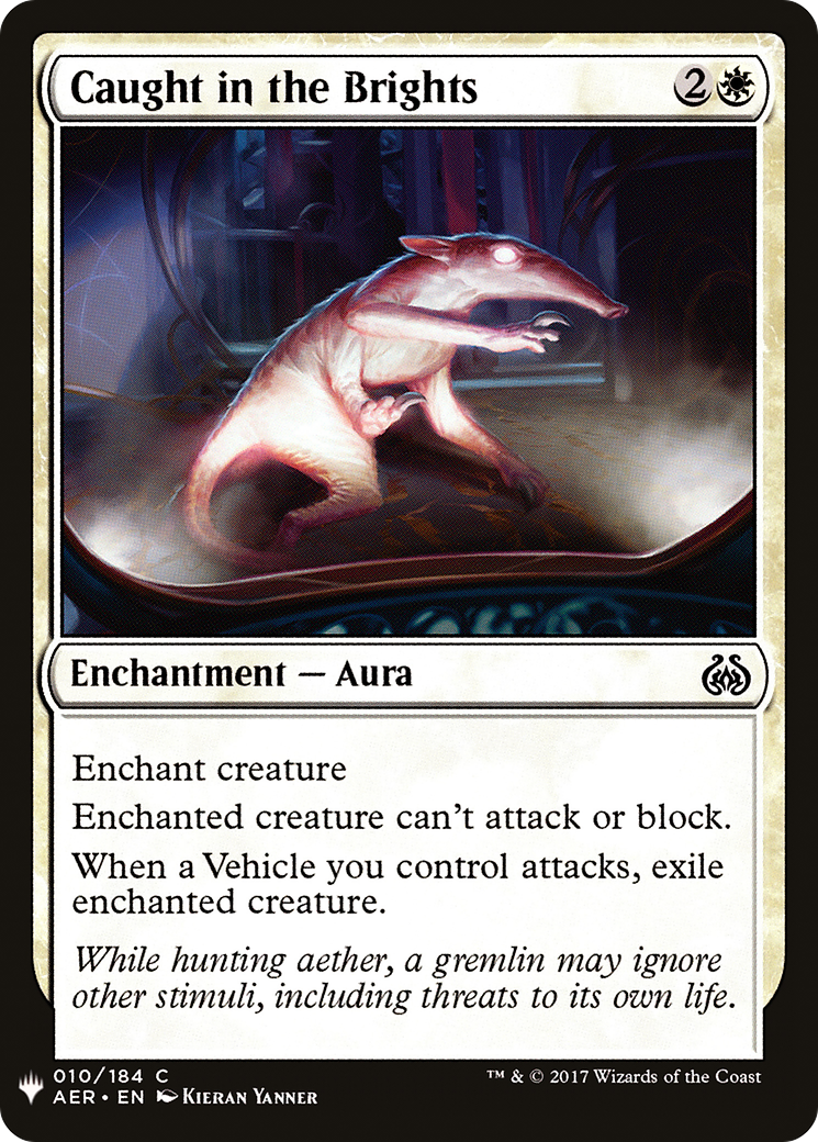 Image of Caught in the Brights (LIST-AER-10) - The List