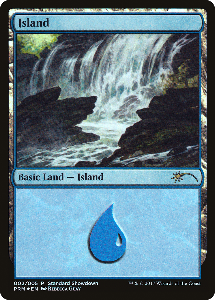 Image of Island (Rebecca Guay) (SSP-002) - XLN Standard Showdown Foil