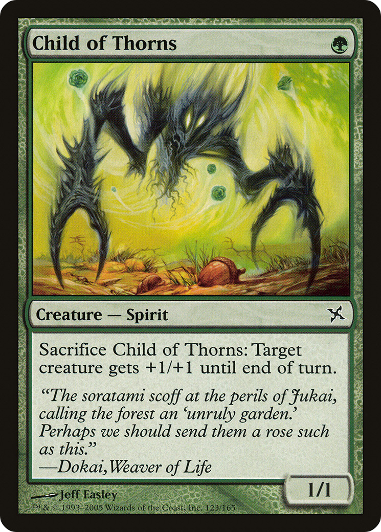 Image of Child of Thorns (BOK-123) - Betrayers of Kamigawa Foil