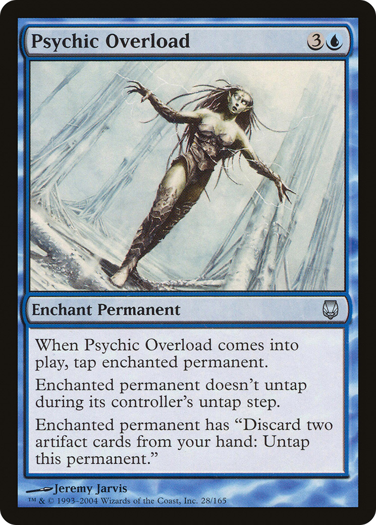 Image of Psychic Overload (DST-028) - Darksteel Foil