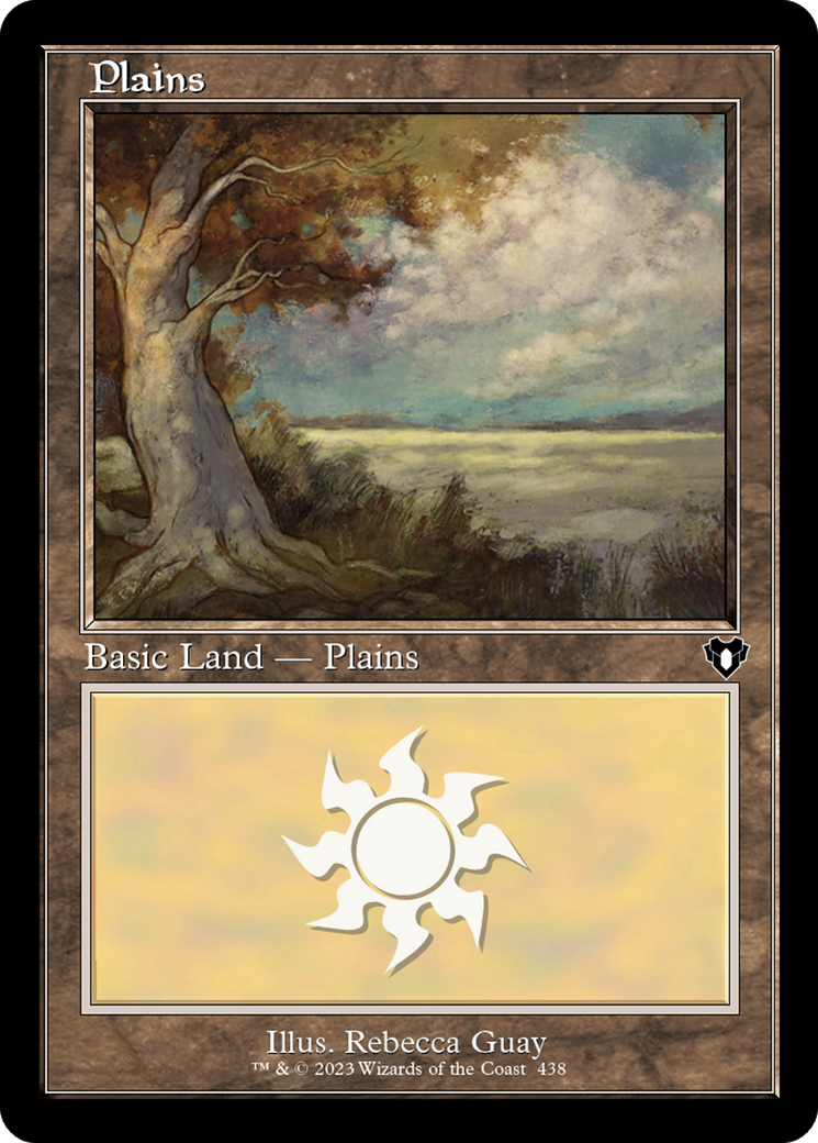 Image of Plains (438) (Retro Frame) (CMM-438) - Commander Masters